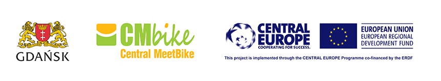 logotypy projektu Central MeetBike