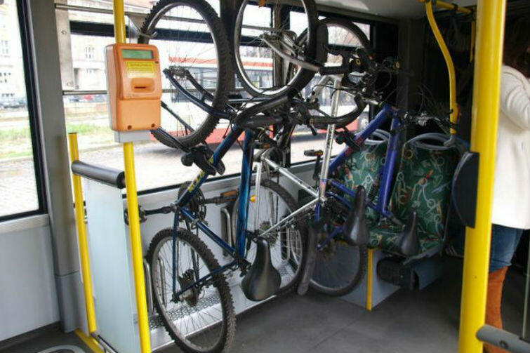 Rower w autobusie